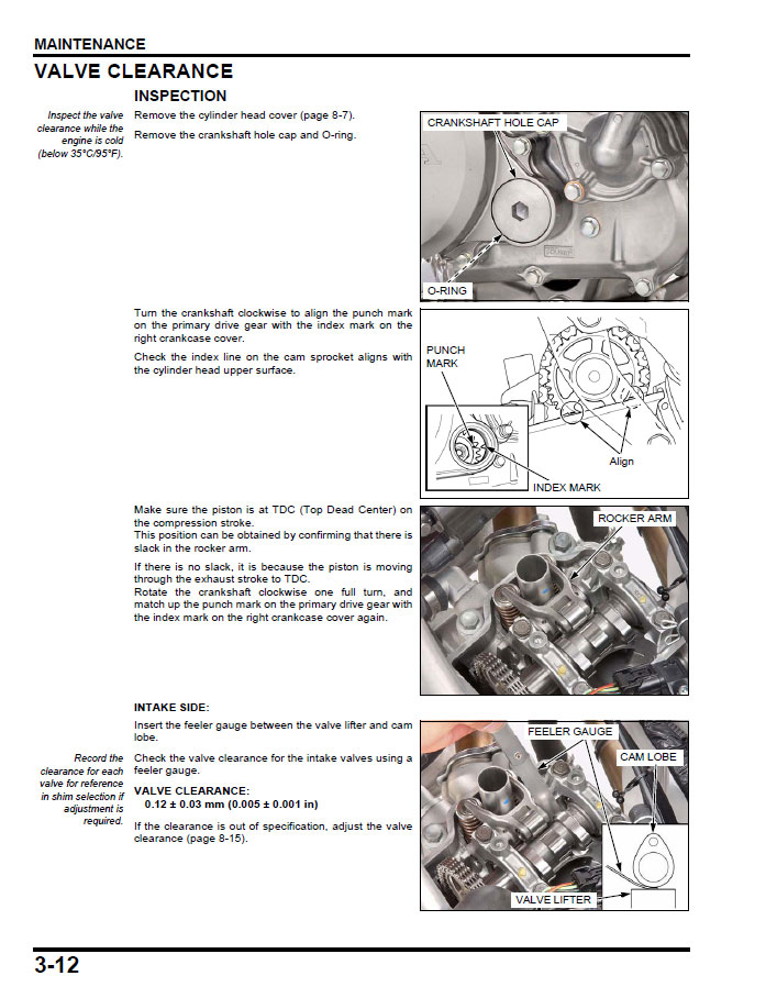 Инструкция Honda Crf250r img-1