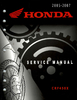 Service manual / 2005 - 2012 Honda CRF450X