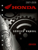 Service manual / 2007 - 2008 Honda CRF450R