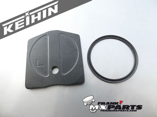 'L' vacuum release plate + seal / Keihin FCR carburetor