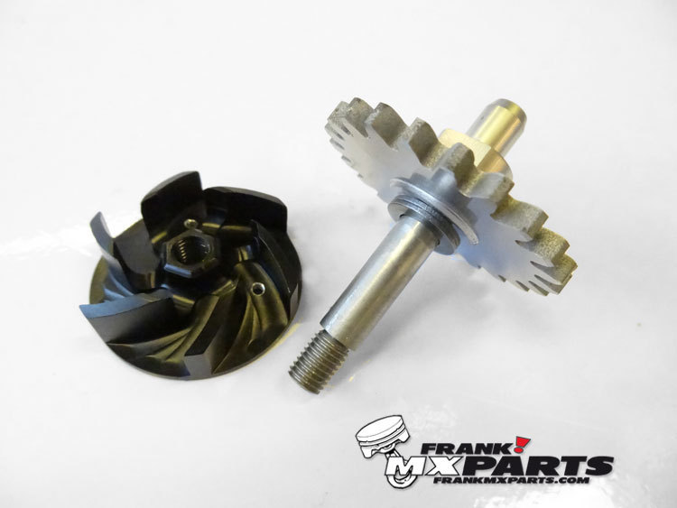 Outlaw Racing OR5443 Water Pump Shaft with Impeller YAMAHA YZ125 2005-2017