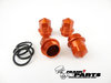 4x Deep drain bolt (orange) / Keihin FCR flatslide racing carburetor