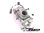 NEW Keihin FCR MX 39 flatslide carburetor with choke, ACV and 60mm. airbox adapter